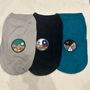 3 pack dog shirts. NEW